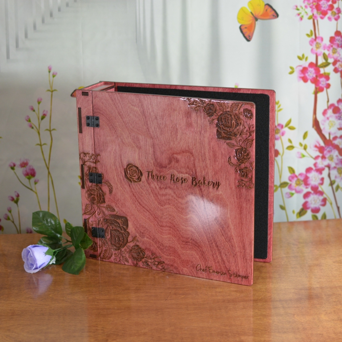 Extra Large Personalized 12x12 Photo Album, Scrapbook, or Presentation  Book, 3 Ring Binder with 3 Rings